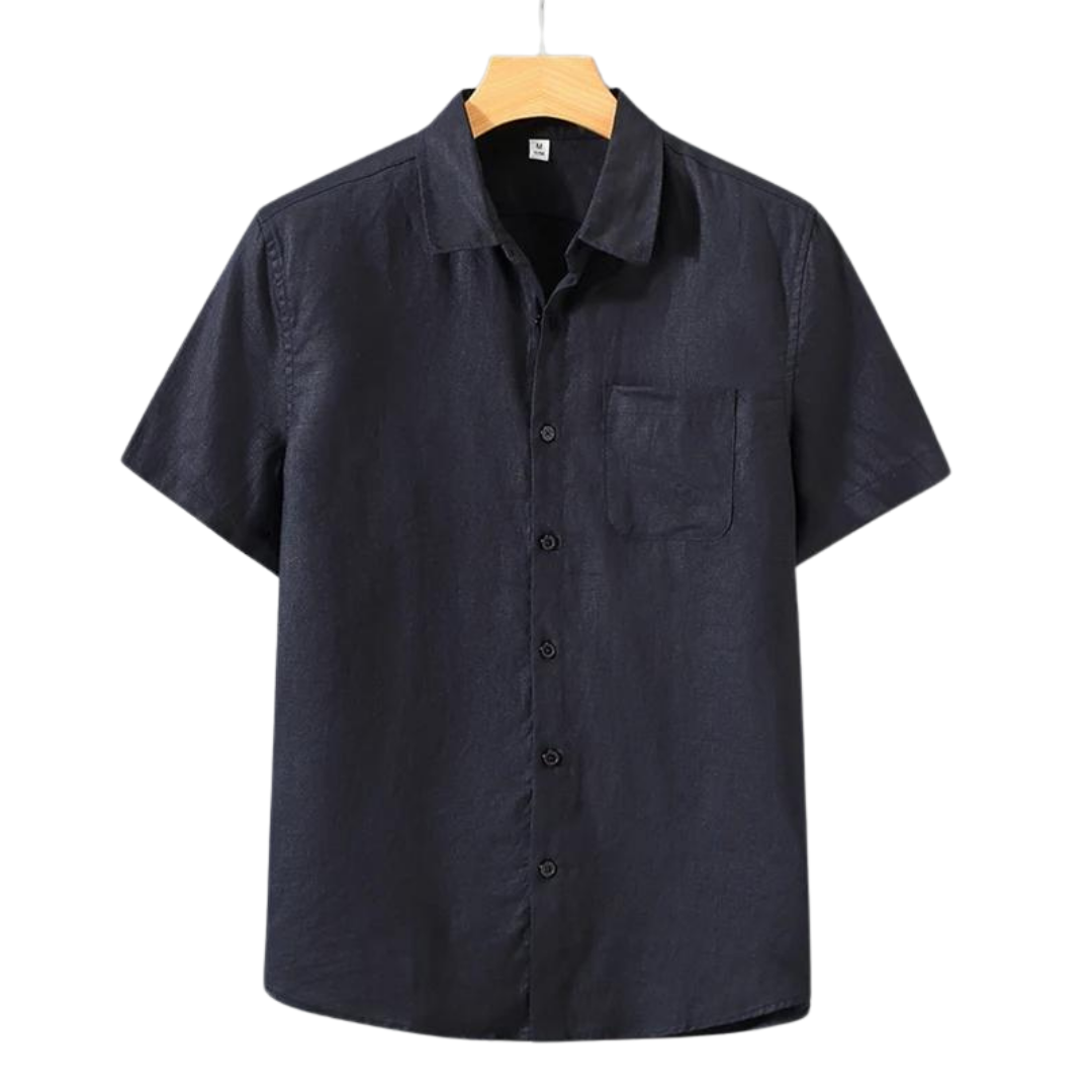 Cannes - linen shirt (short arm)