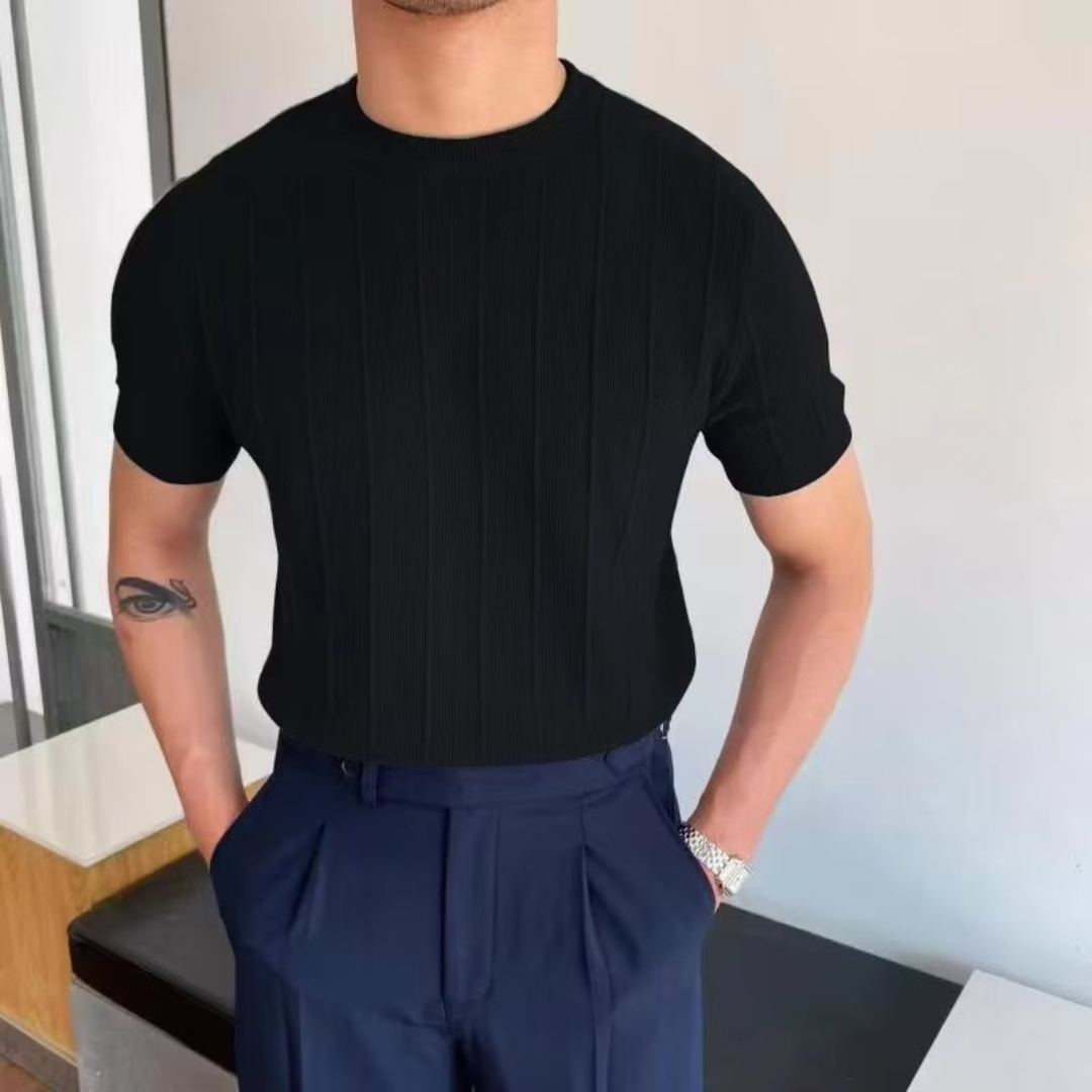 Ribbed T-shirt