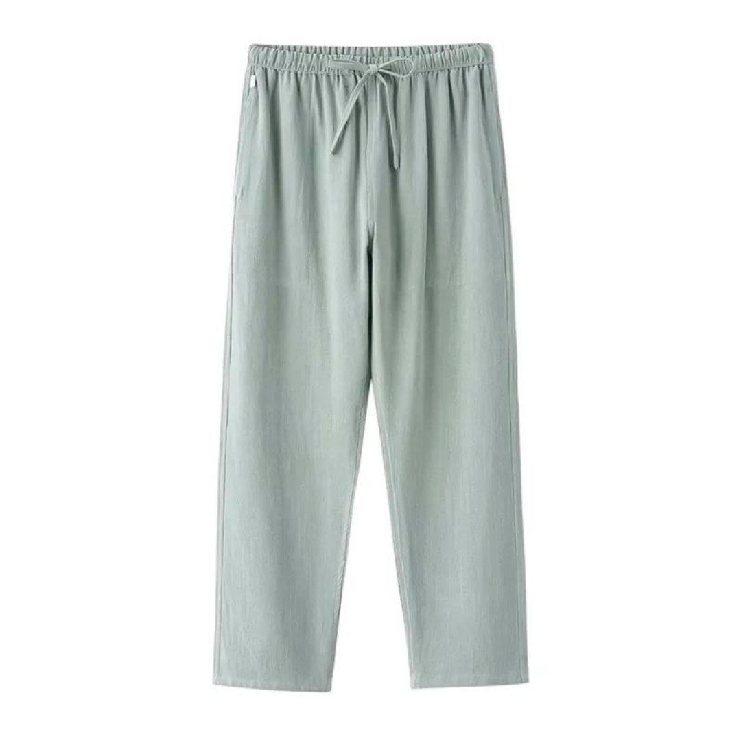 Fez - linen pantalon (oversized fit)
