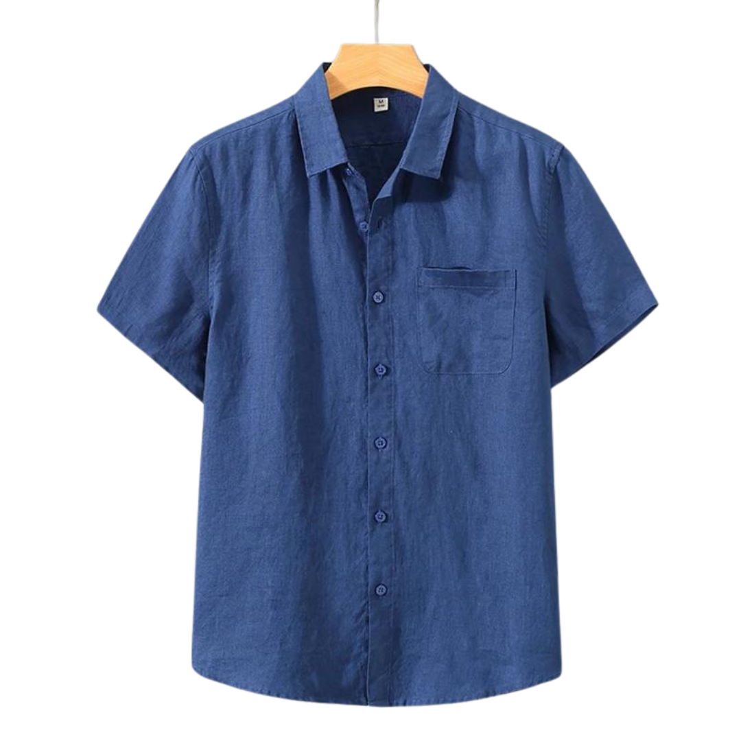 Cannes - linen shirt (short arm)