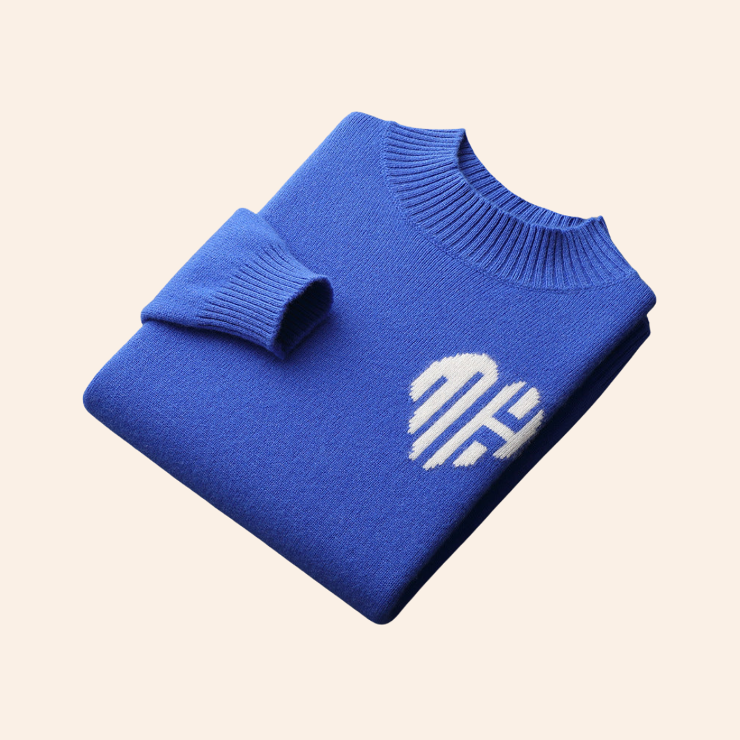 100% cashmere Heart sweater