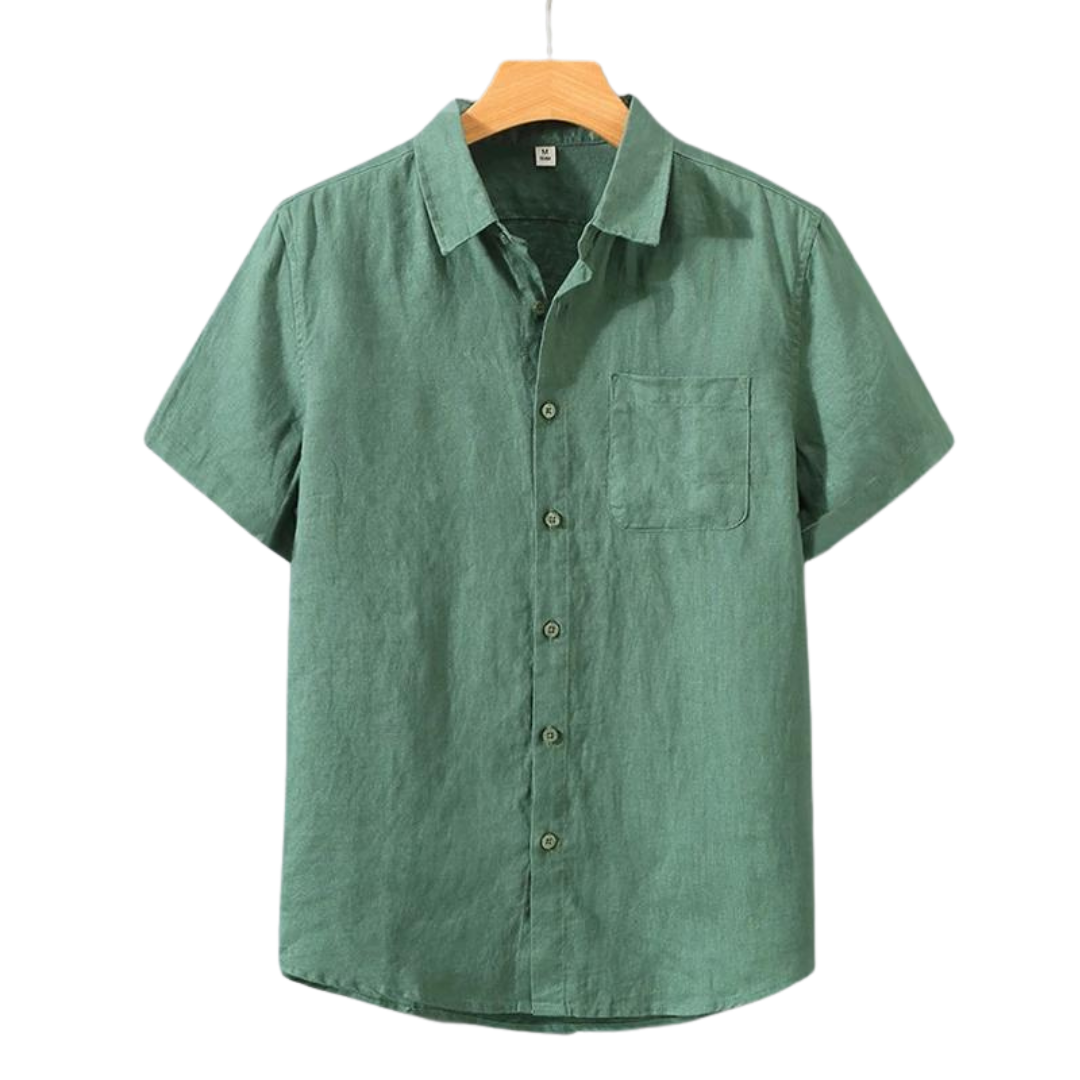 Cannes - linen shirt (short arm)