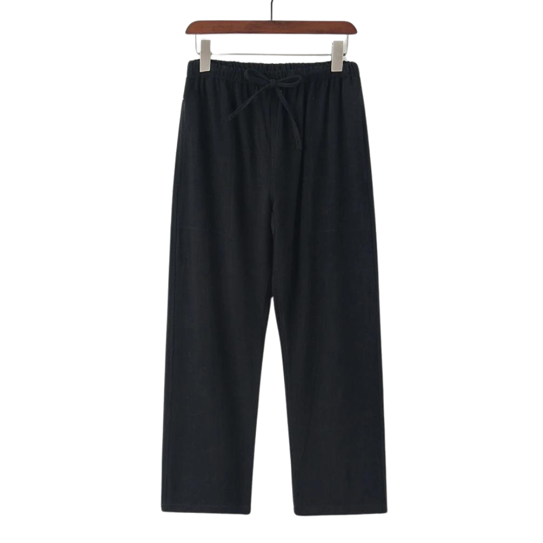 Fez - linen pantalon (oversized fit)