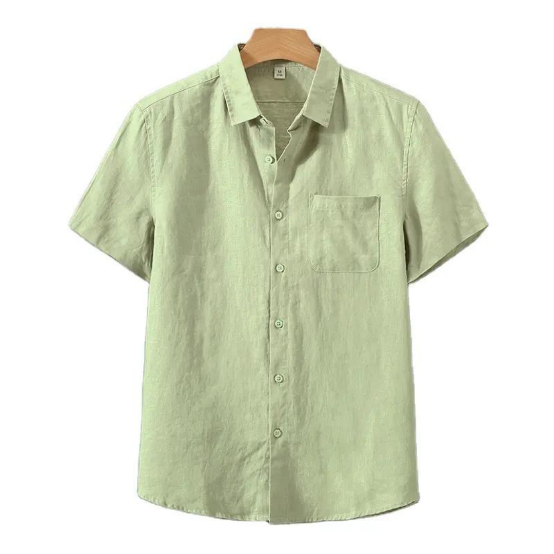Cannes - linen shirt (short arm)