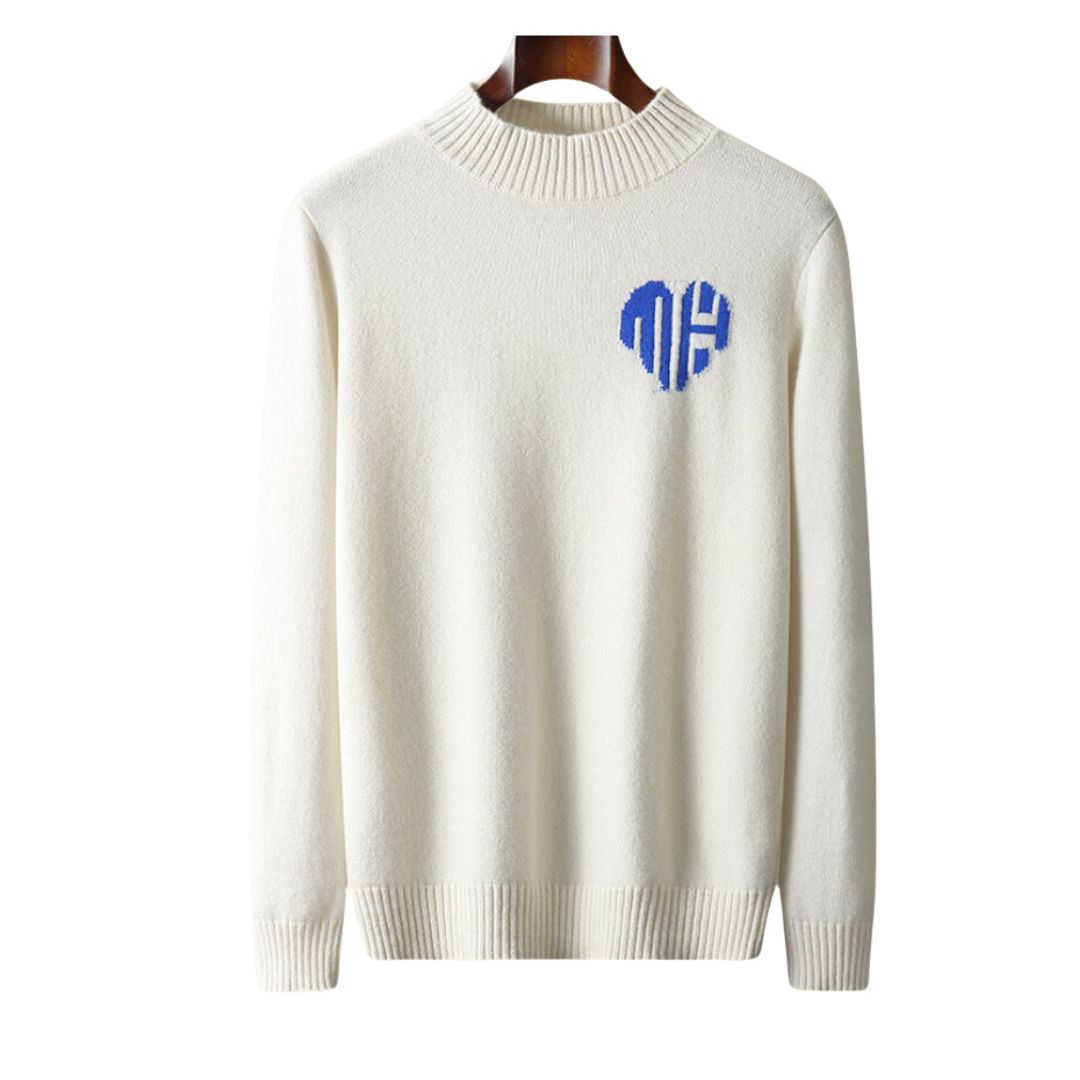 100% cashmere Heart sweater