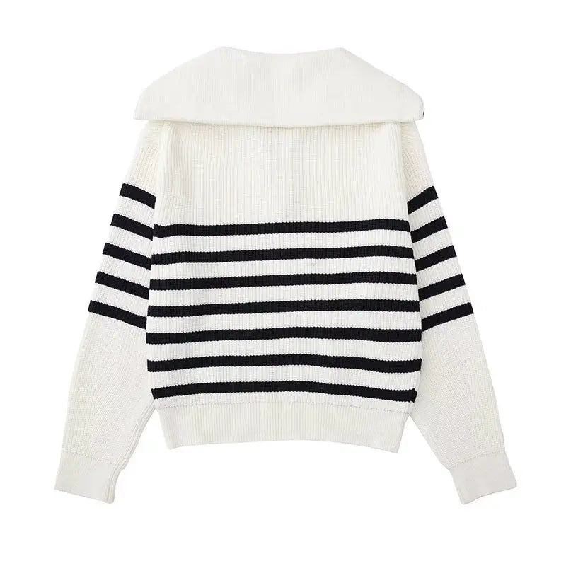 Pulling zip up sweater