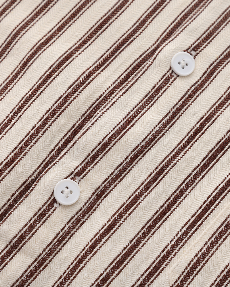 chemise rayée pour homme
