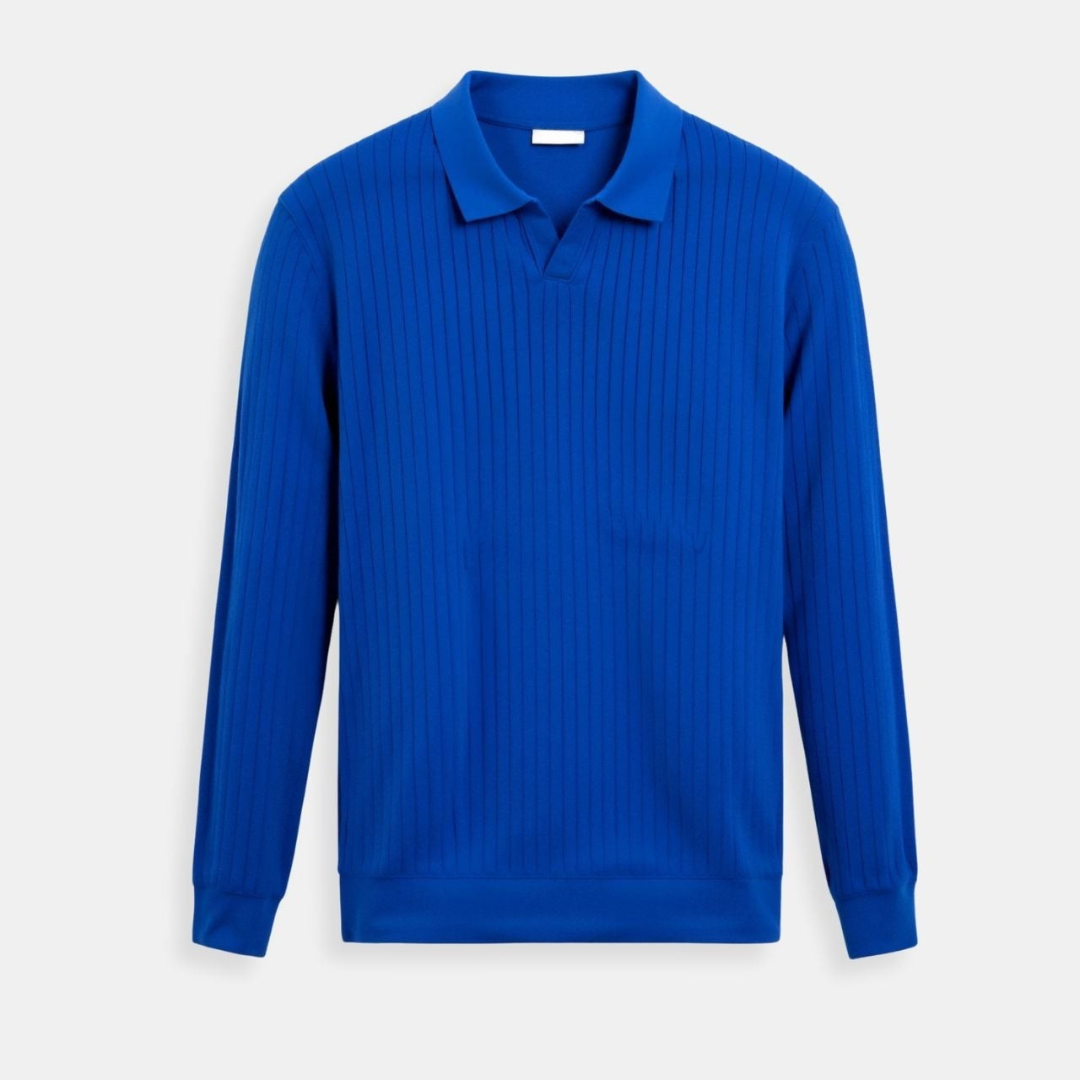Stroachingly long arm polo