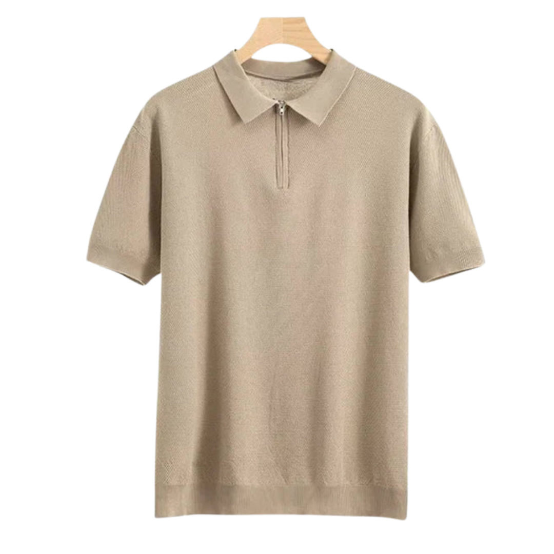 Ibiza Zip Up Polo