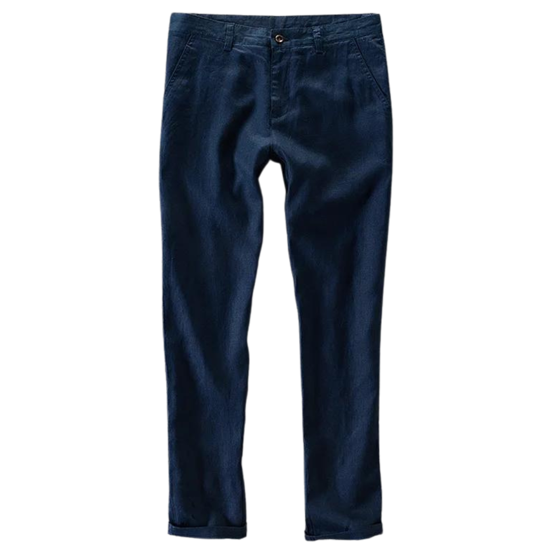 100% linen casual pants