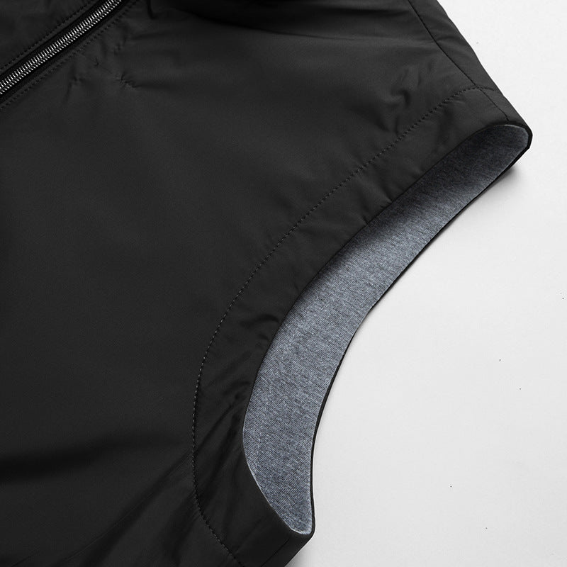 Slim-cut fleece bodywarmer