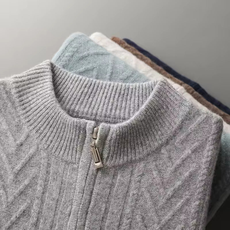 100% cashmere pattern vest