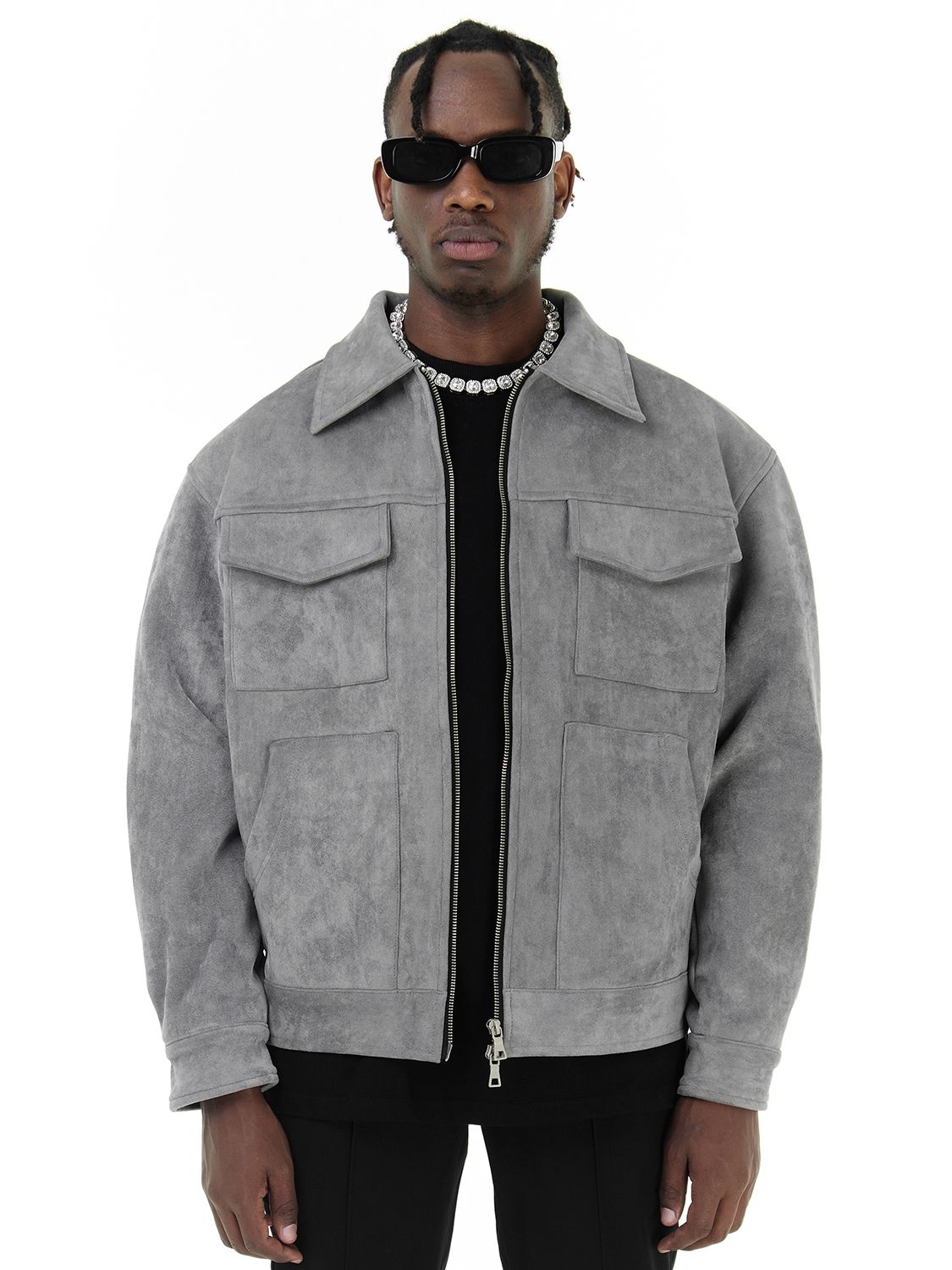 - Vintage Streetwear Jacke