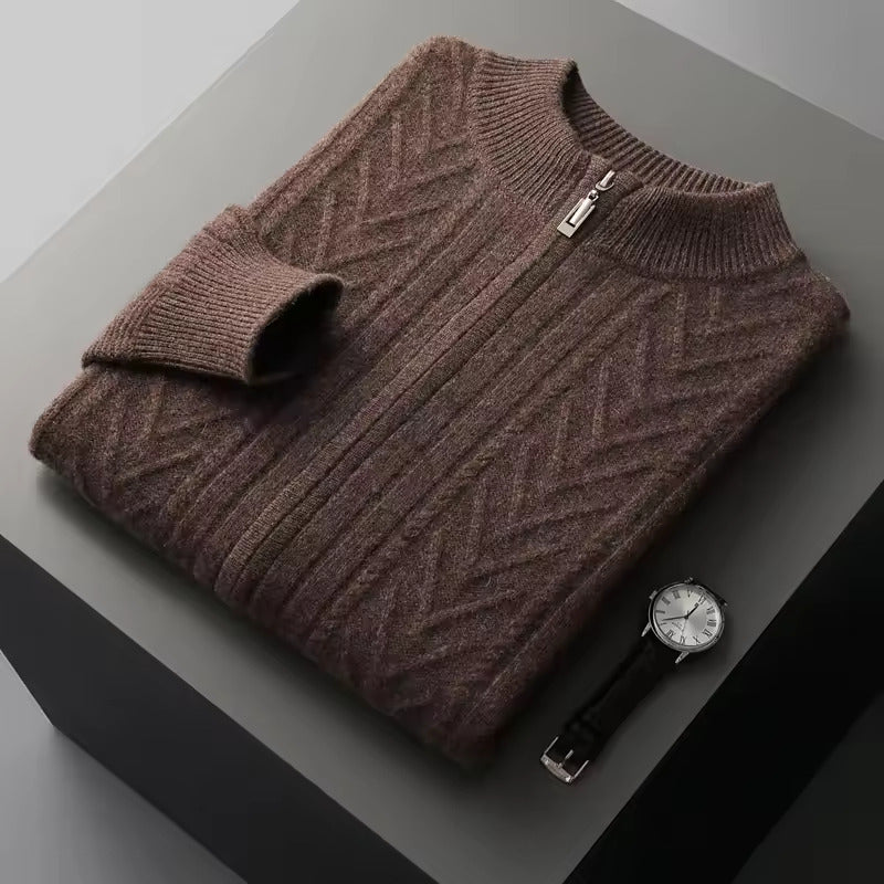 100% cashmere pattern vest