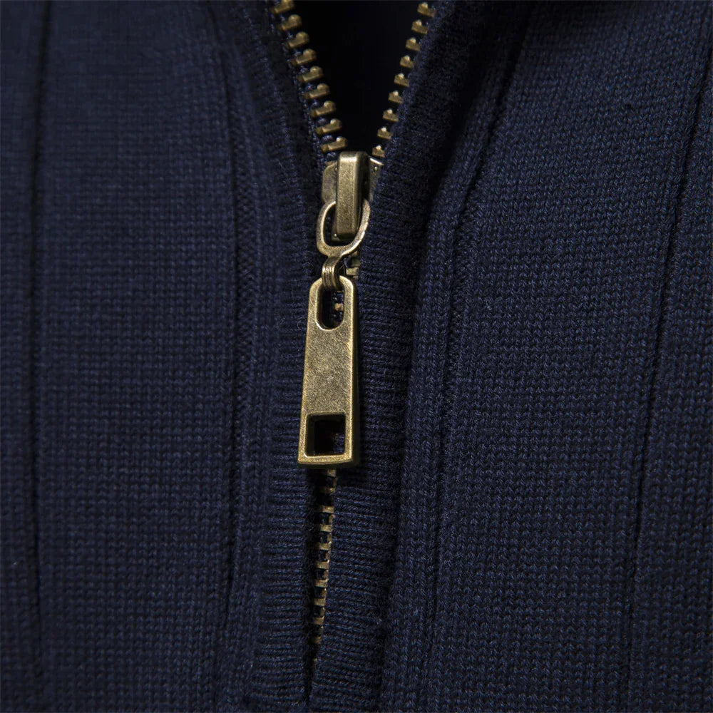Pull zippé