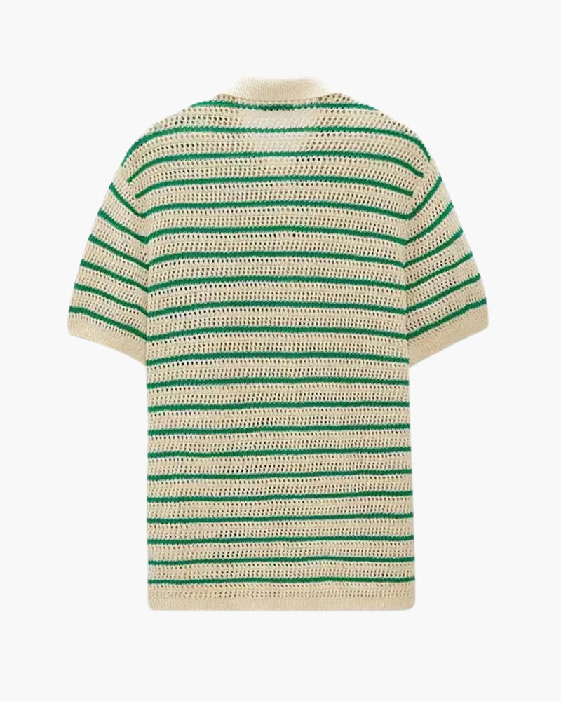 Marbella - knitted shirt with buttons
