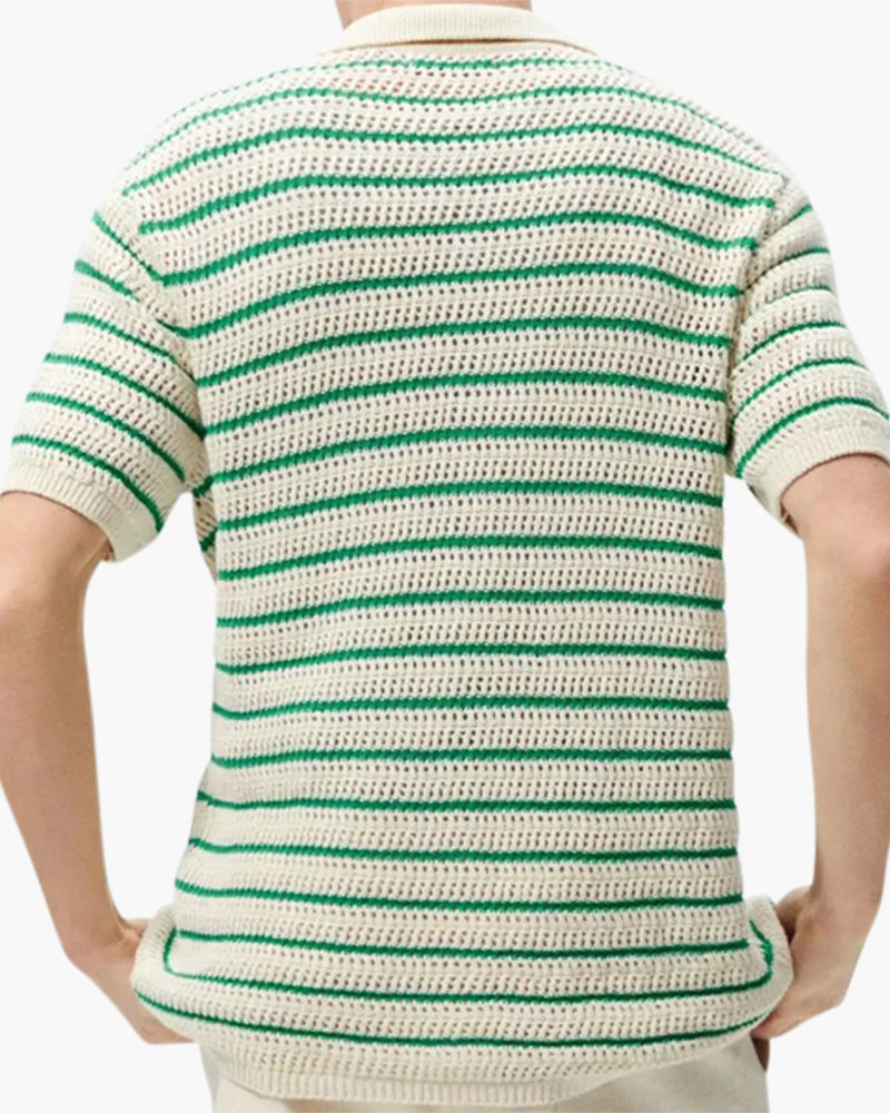 Marbella - knitted shirt with buttons