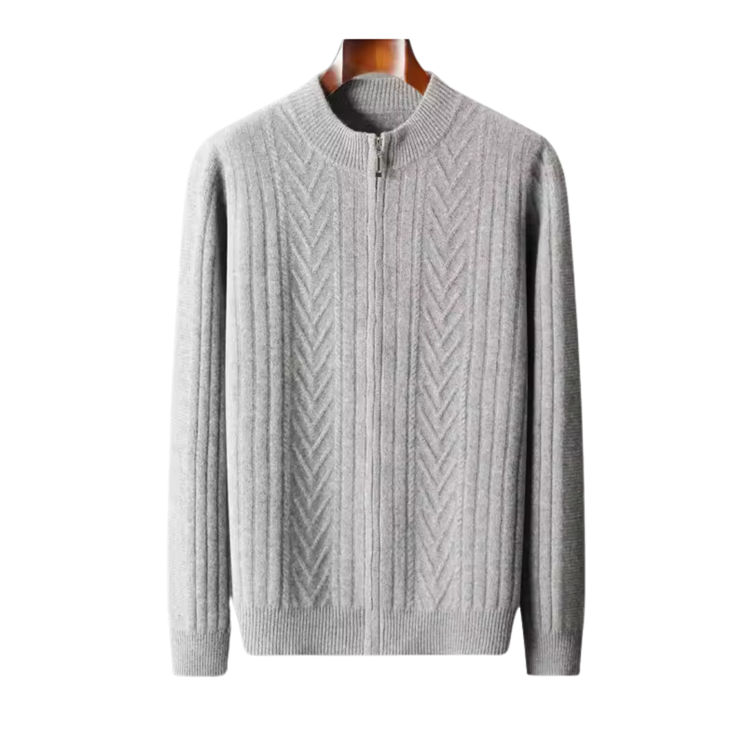 100% cashmere pattern vest