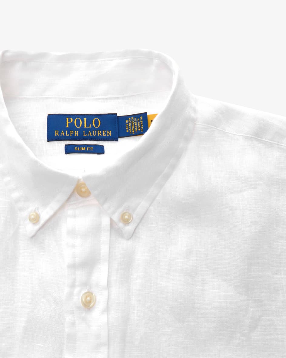 Polo RL linen shirt slim fit