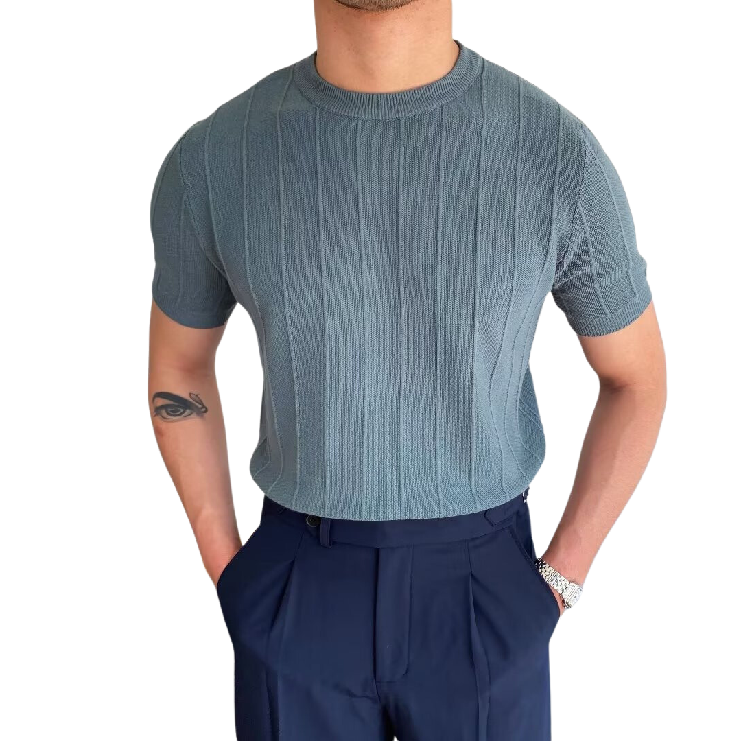 Ribbed T-shirt