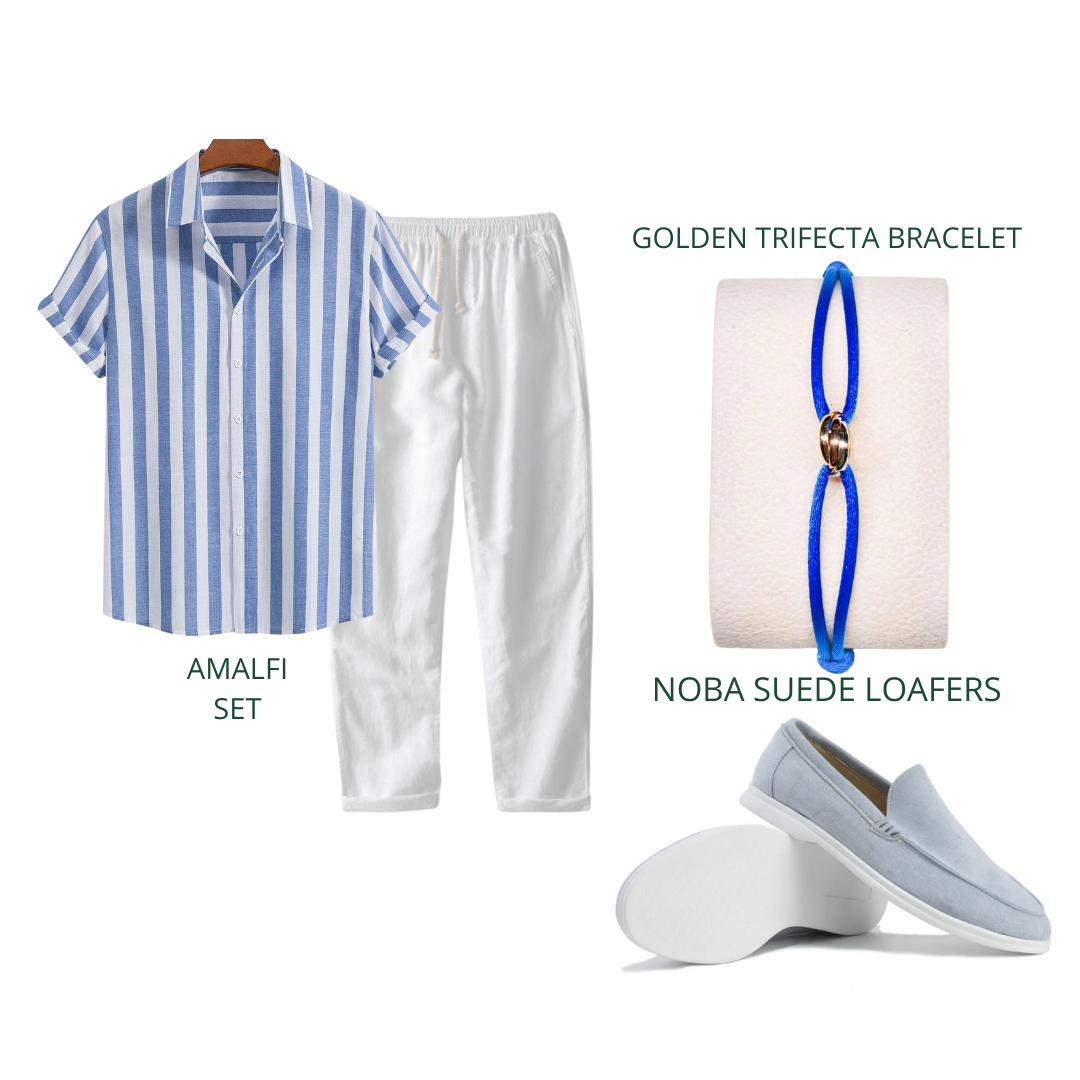 4 Piece Set- Blue