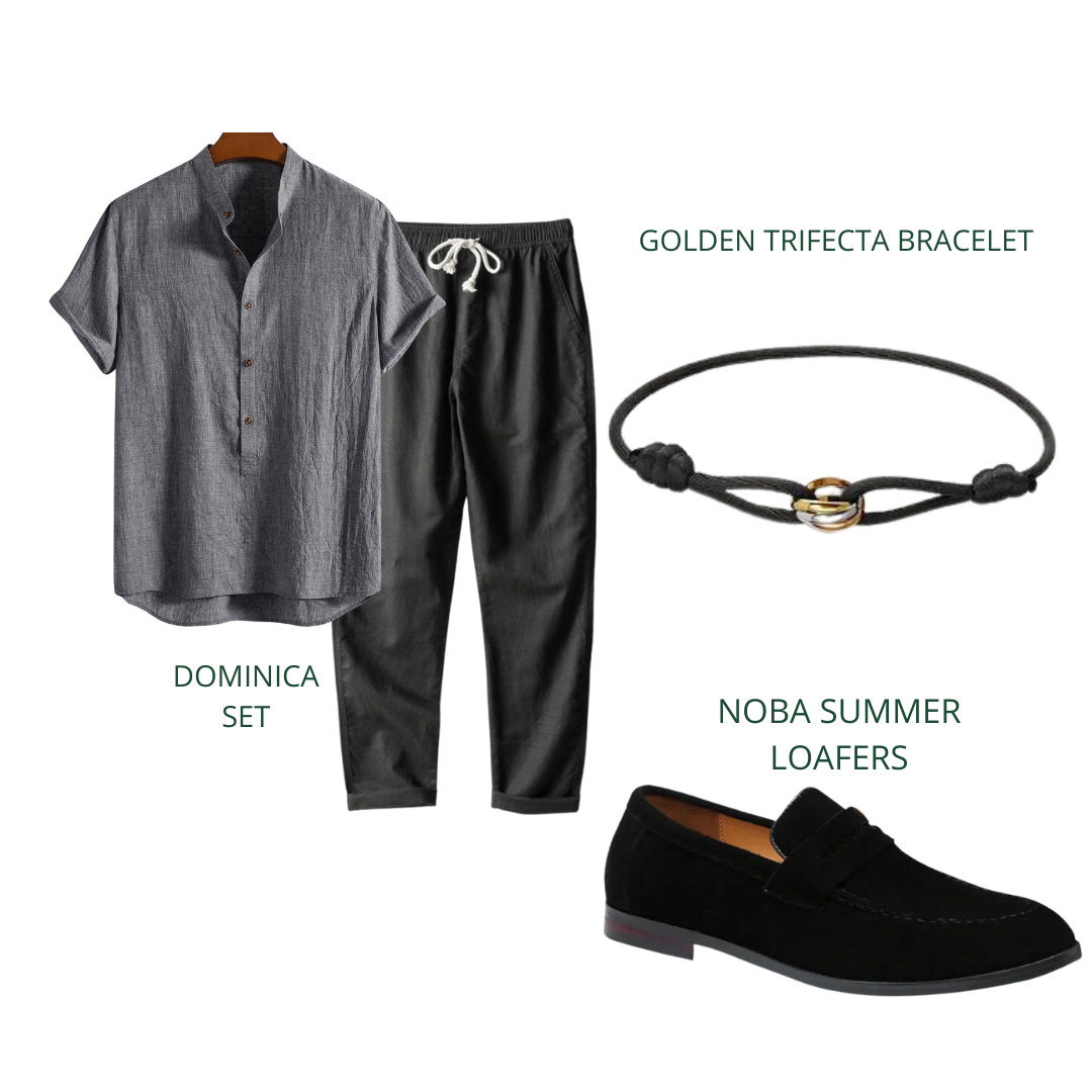 4 Piece Set- Black
