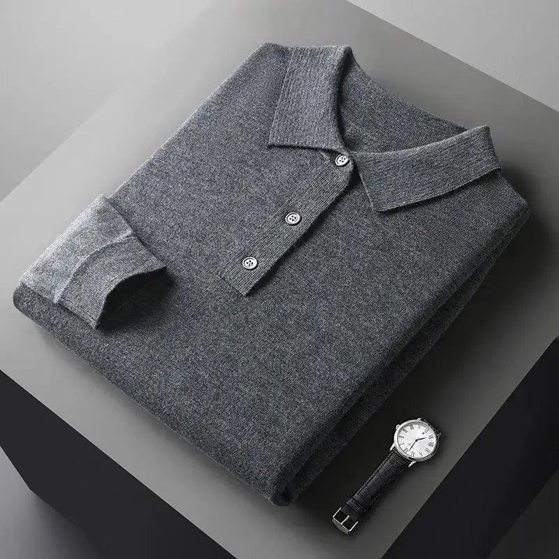 herren-grau-polo-strickfalten-klassisches-design-elegant-gelegt