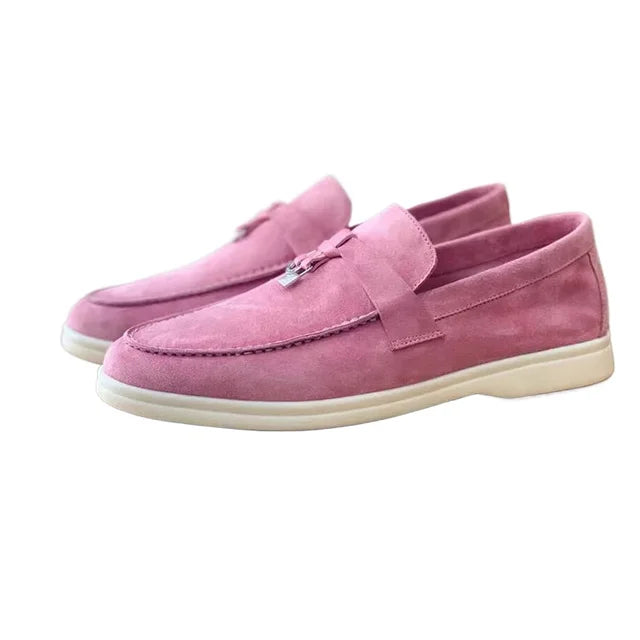 Suede Damen Loafers
