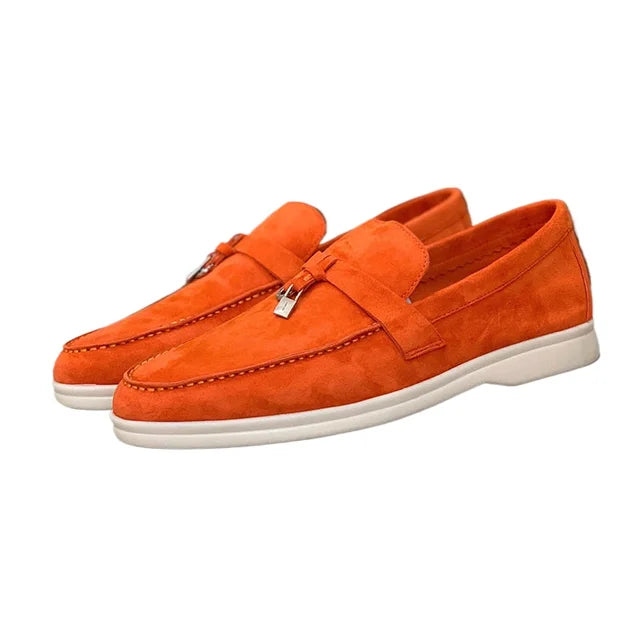 Suede Damen Loafers