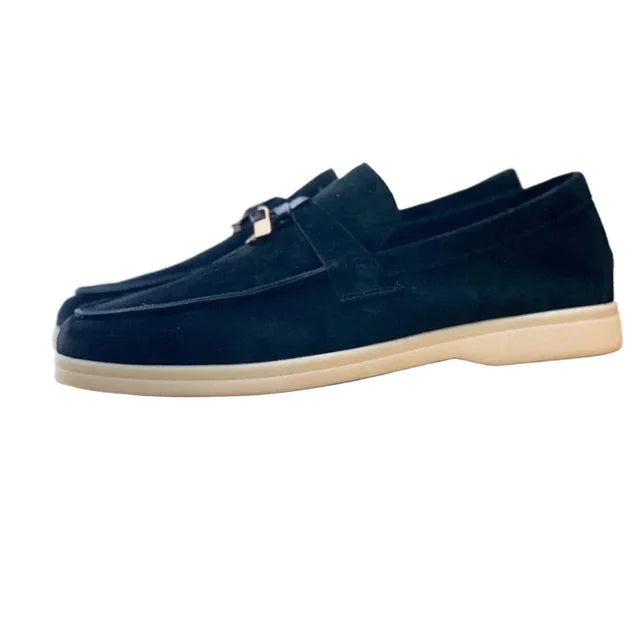 Suede Damen Loafers