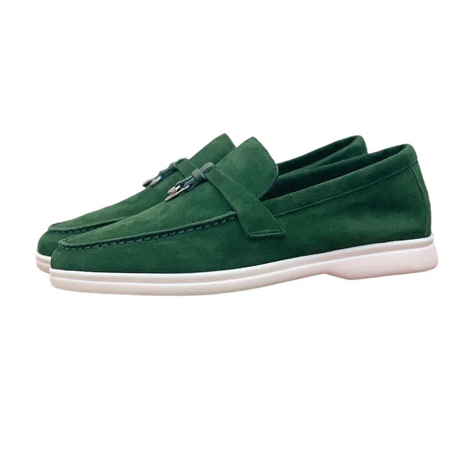 Suede Damen Loafers