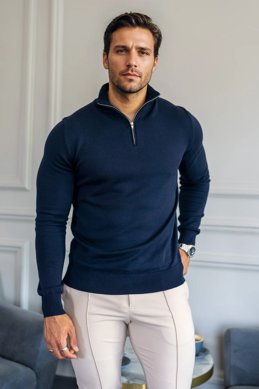 Le Marais Zip-Sweater