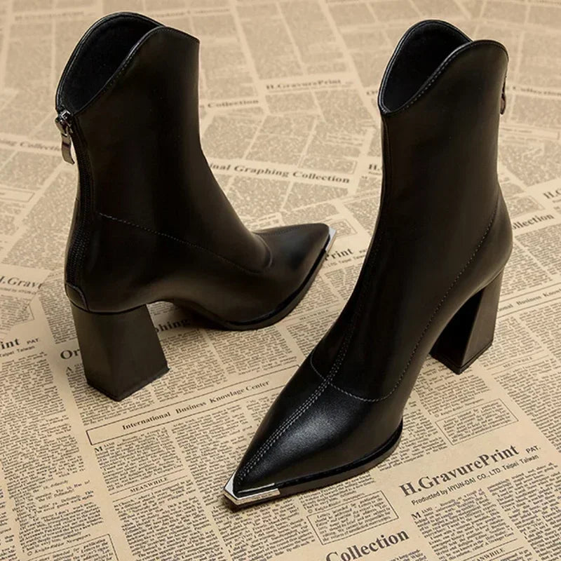 Chroom Tip Chelsea Boot