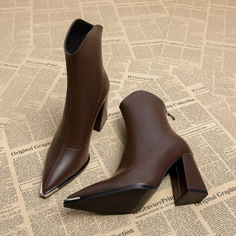 Chroom Tip Chelsea Boot