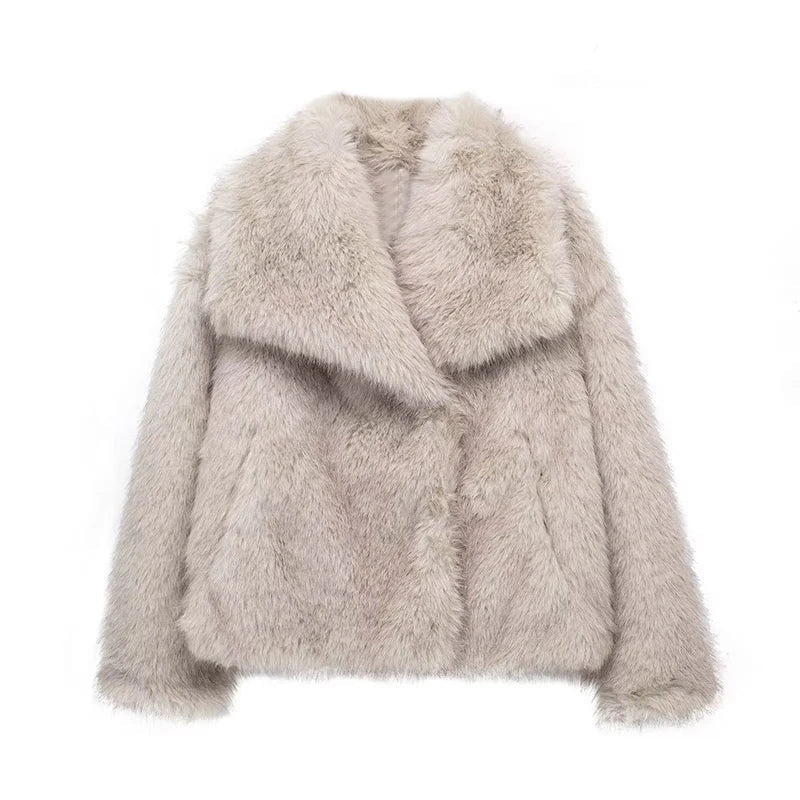 - Vegan Fur Coat