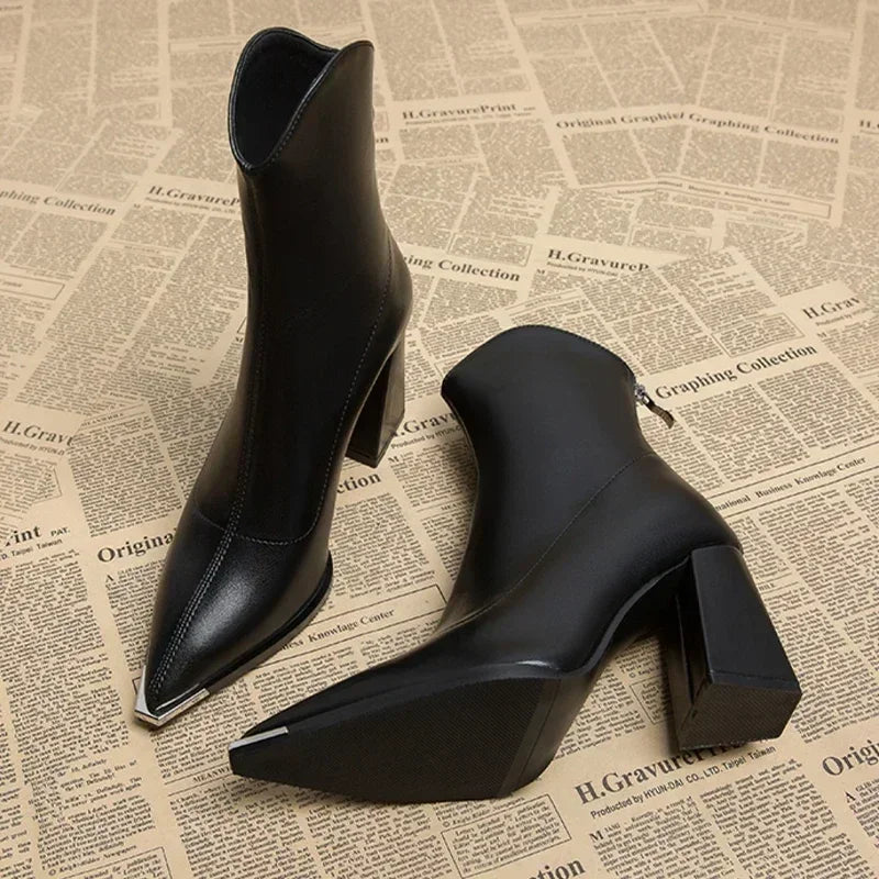 Chroom Tip Chelsea Boot
