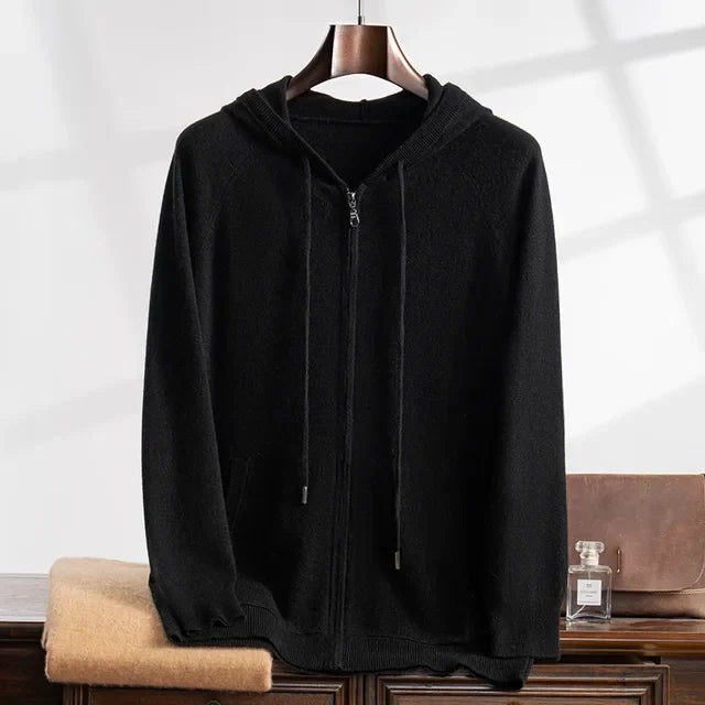 100% Cashmere Hooded Weste