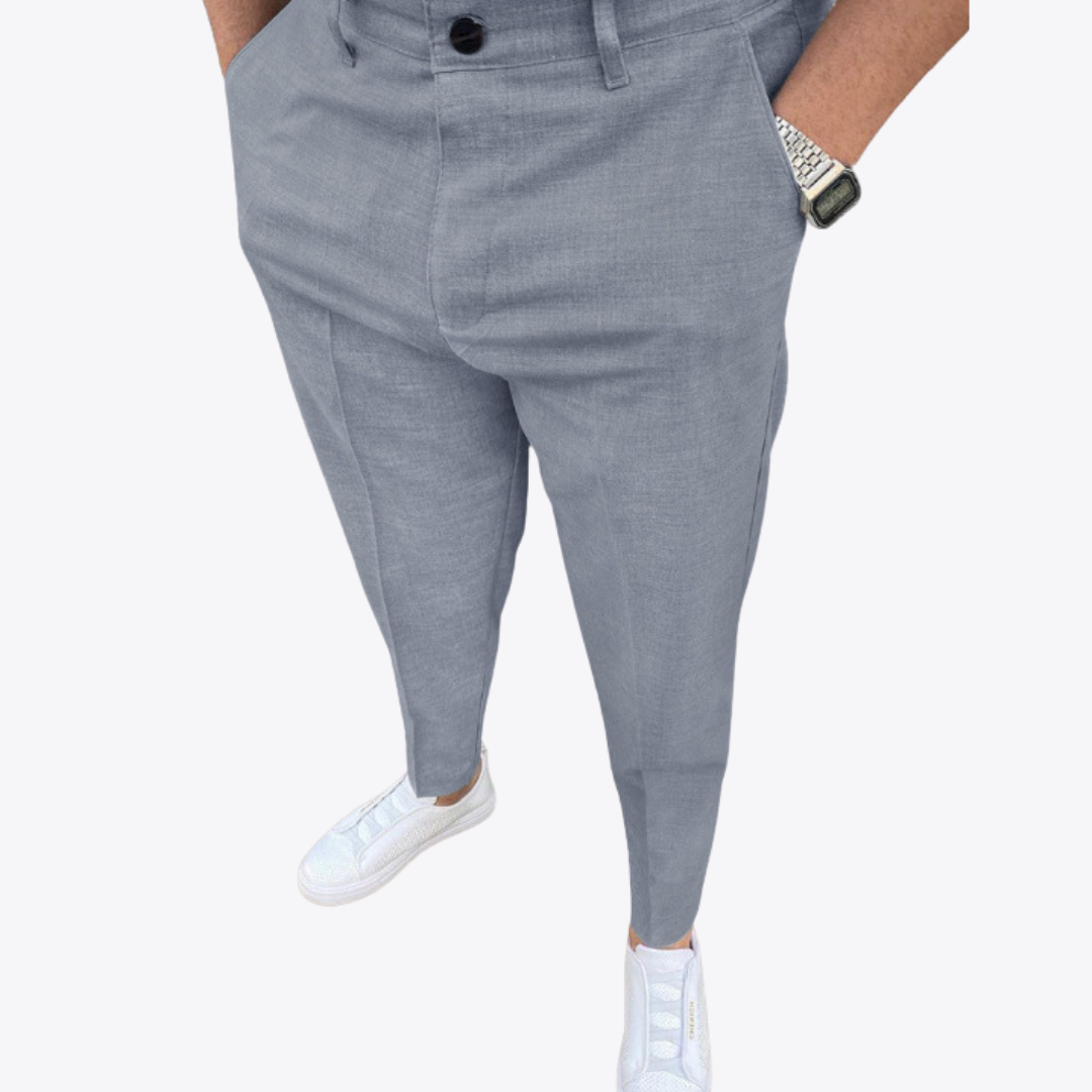 - Slim Fit Casual Pants