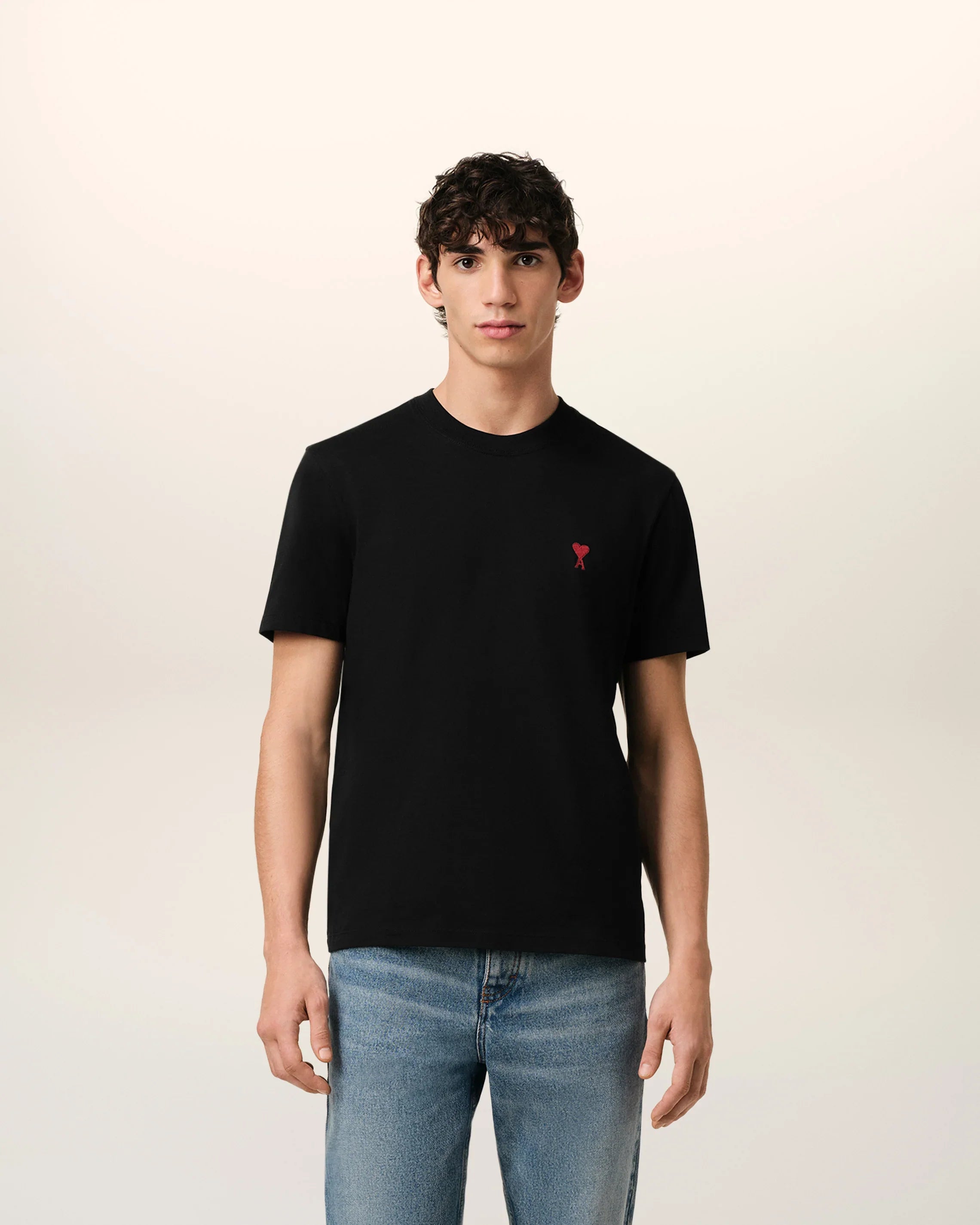 Ami T-Shirt mit gesticktem A-HERZ