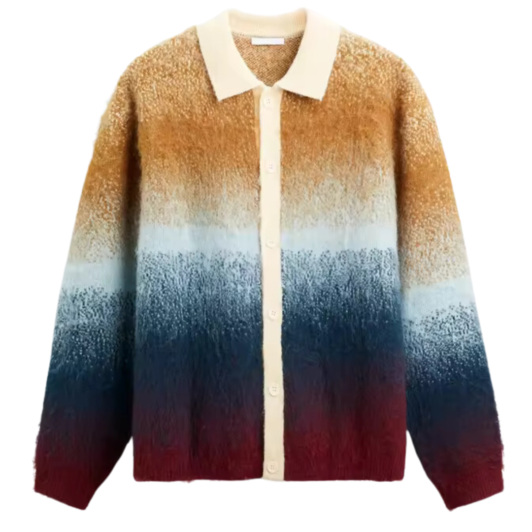 Ombre Weste Rainbow