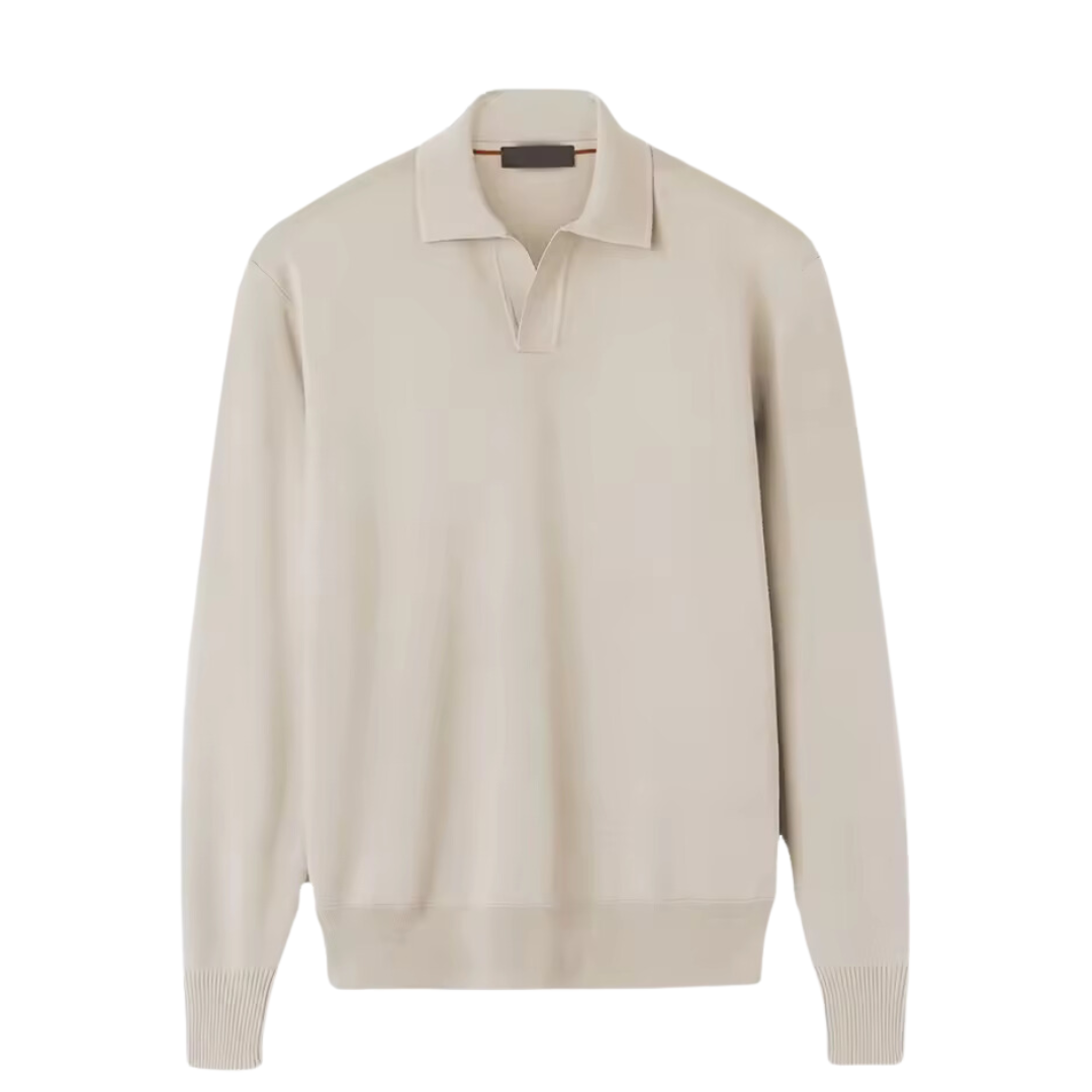 Lang Arm Polo Knitted