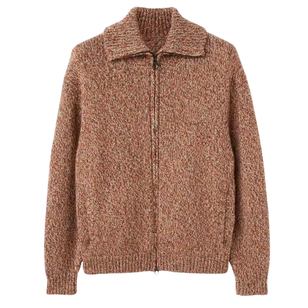 Alpaca Wool Zipper Bomber