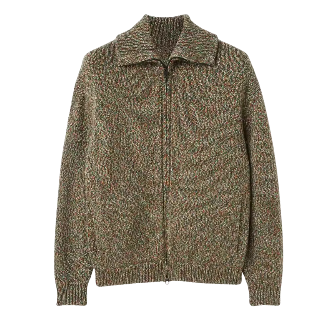 Alpaca Wool Zipper Bomber